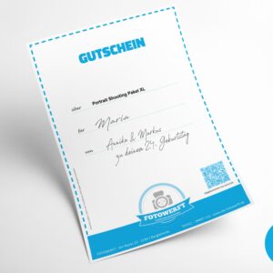 Portrait Shooting Paket L Gutschein (Self-Print / Outdoor)
