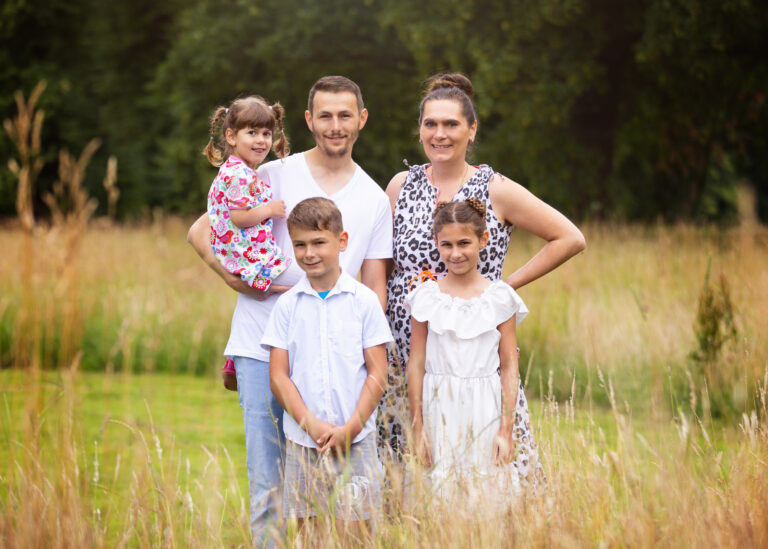 Familien-Fotoshooting Outdoor